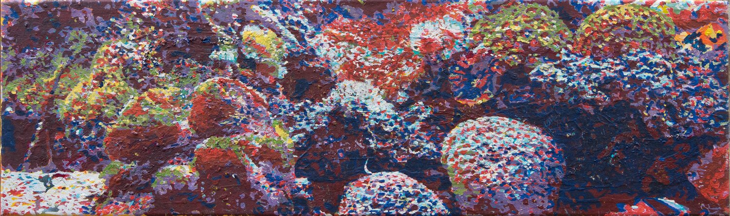 Ausblick Weitblick Untergang Erika Seywald Original painting for sale