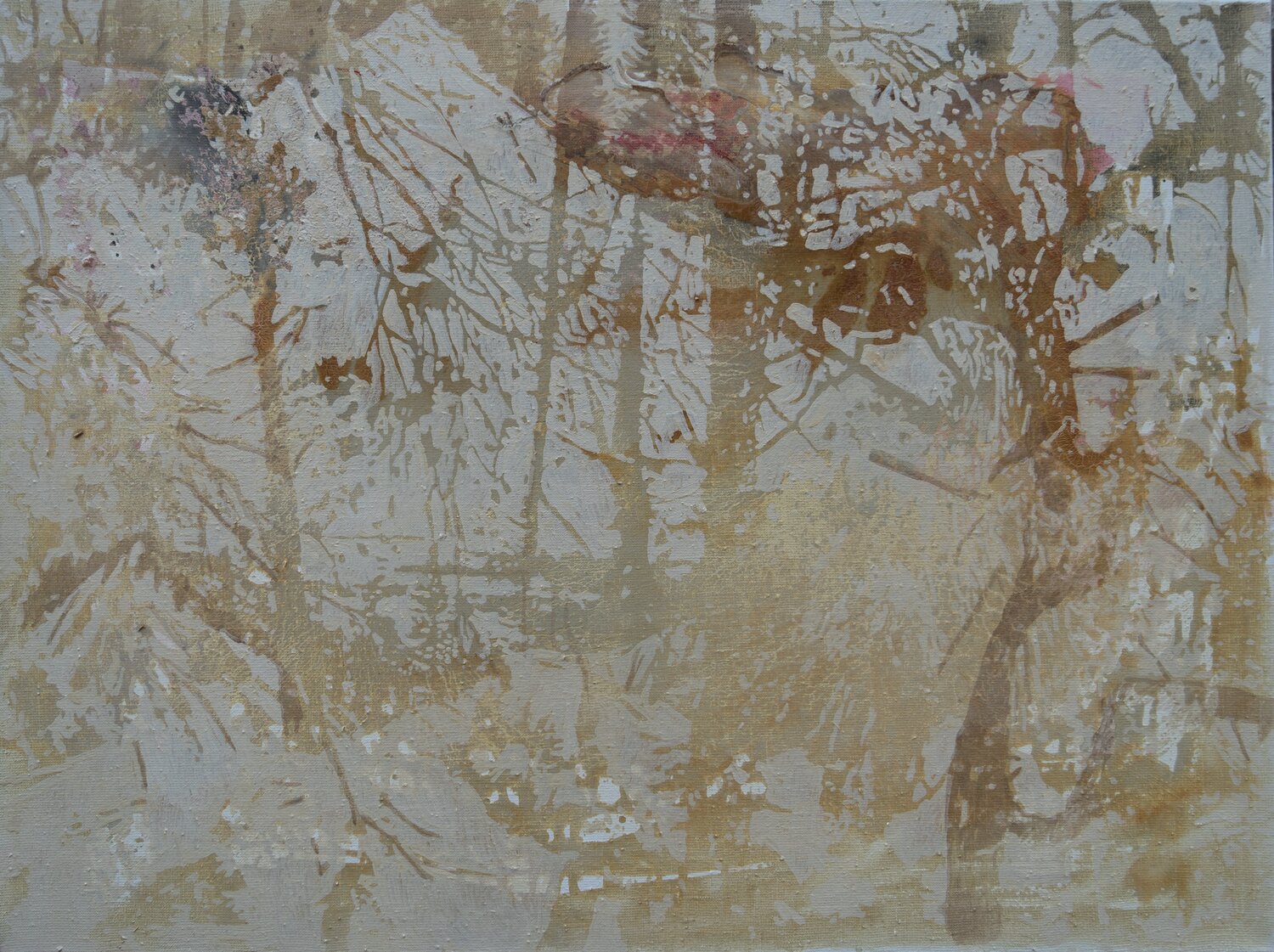 Wachstum und Spuren der Erinnerung 2 Erika Seywald Original painting for sale