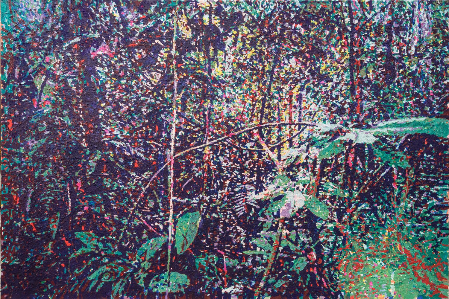 Tiefe des ewigen Areals Erika Seywald Original painting for sale
