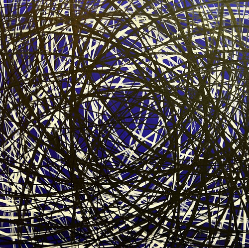 Back into Blue by Jelena Antic, Painting for Sale on Select
