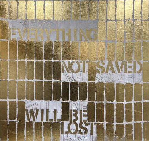 Golden advice by Jelena Antic, Painting for Sale on Select
