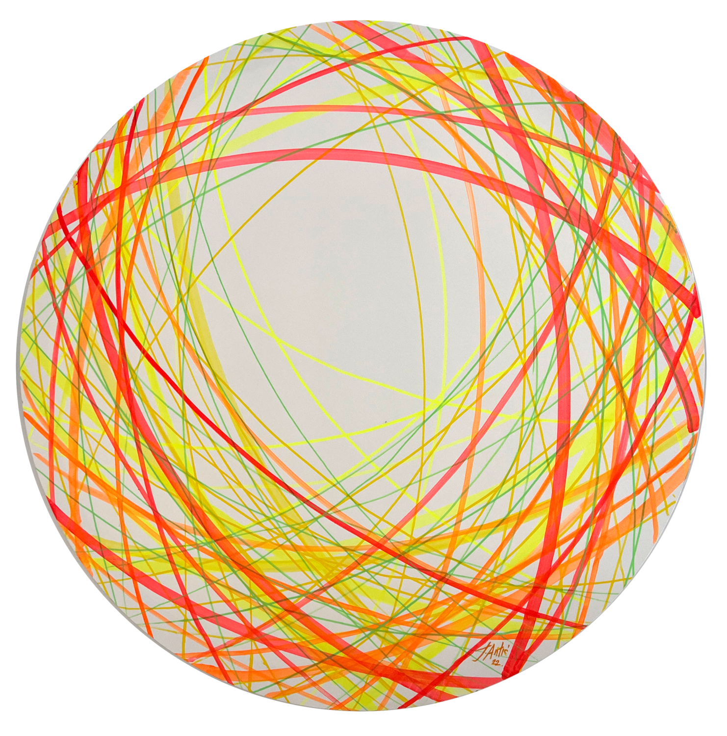 Orbits Around The Sun Jelena Antic Original painting for sale