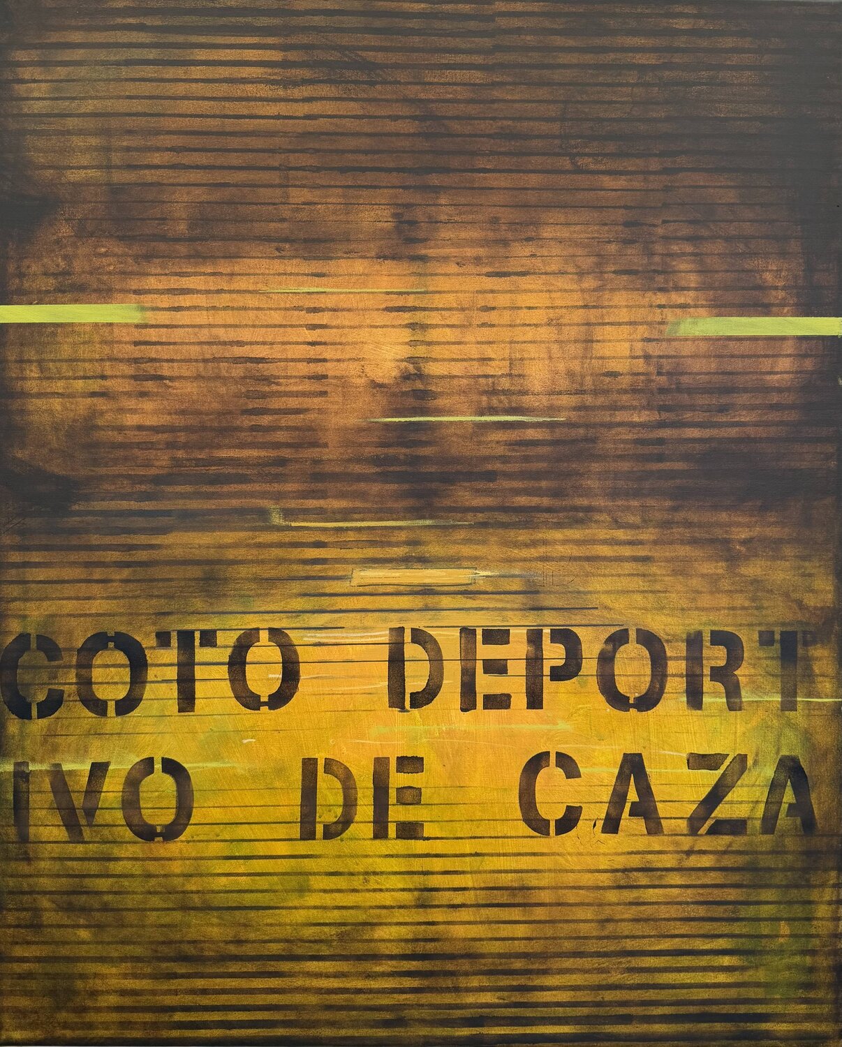 Coto Deportivo de Caza Jelena Antic Original painting for sale