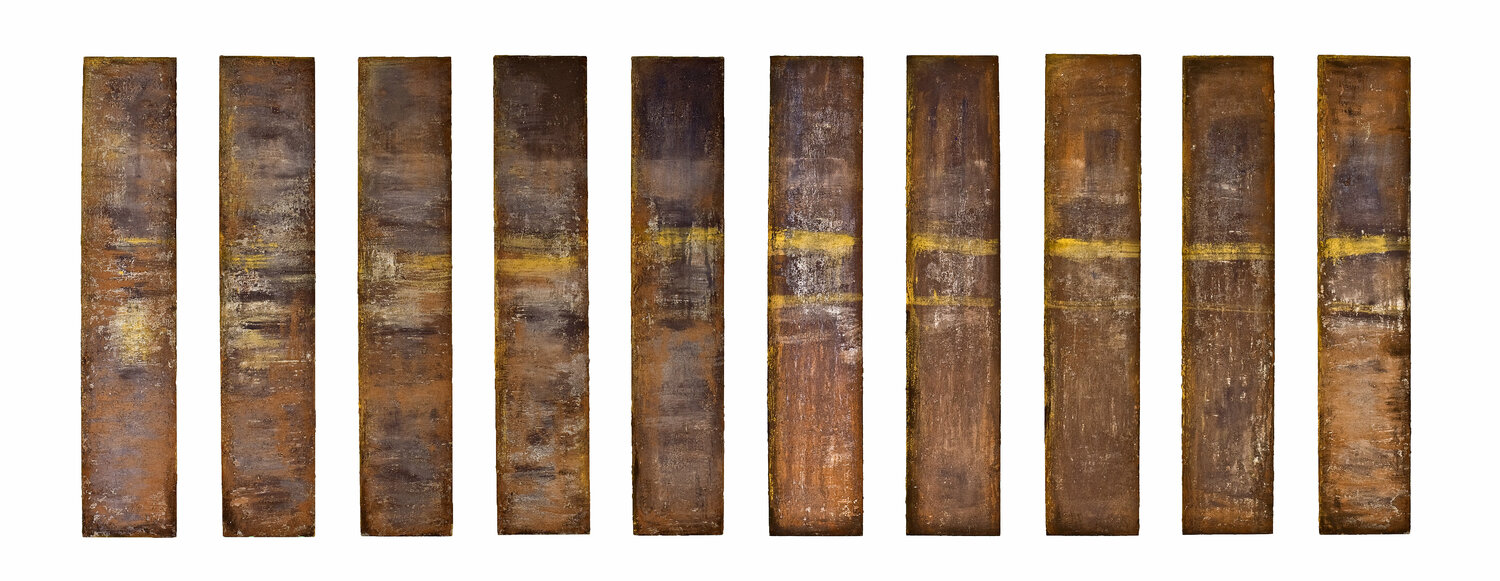 Rost - 10 Elemente Winfried Lucassen Original painting for sale