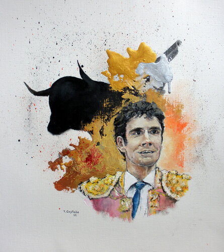 José Tomás - Torero by Tomás Castaño, Painting for Sale on Select
