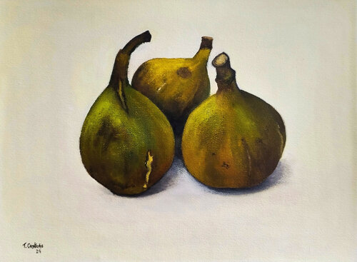 Higos by Tomás Castaño, Painting for Sale on Select