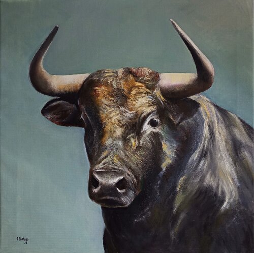 Toro bravo von Tomás Castaño, Malerei kaufen auf Select