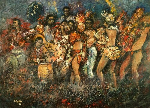 Tropicana- Habana by Tomás Castaño, Painting for Sale on Select