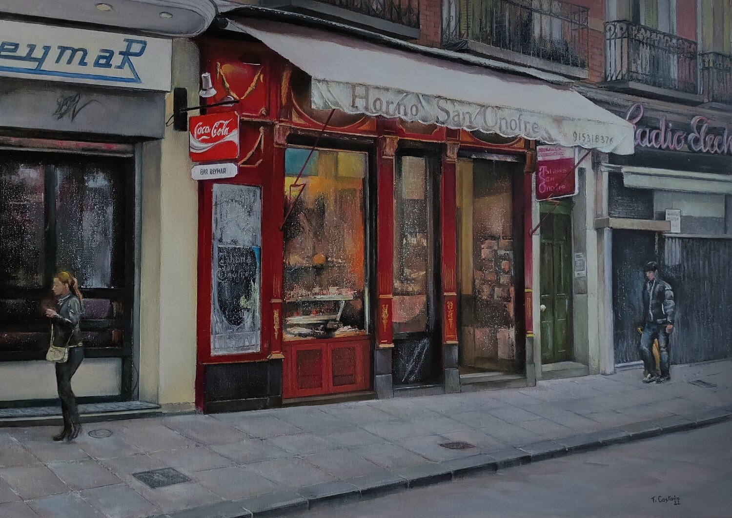 Horno San Onofre-Madrid Tomás Castaño Original painting for sale