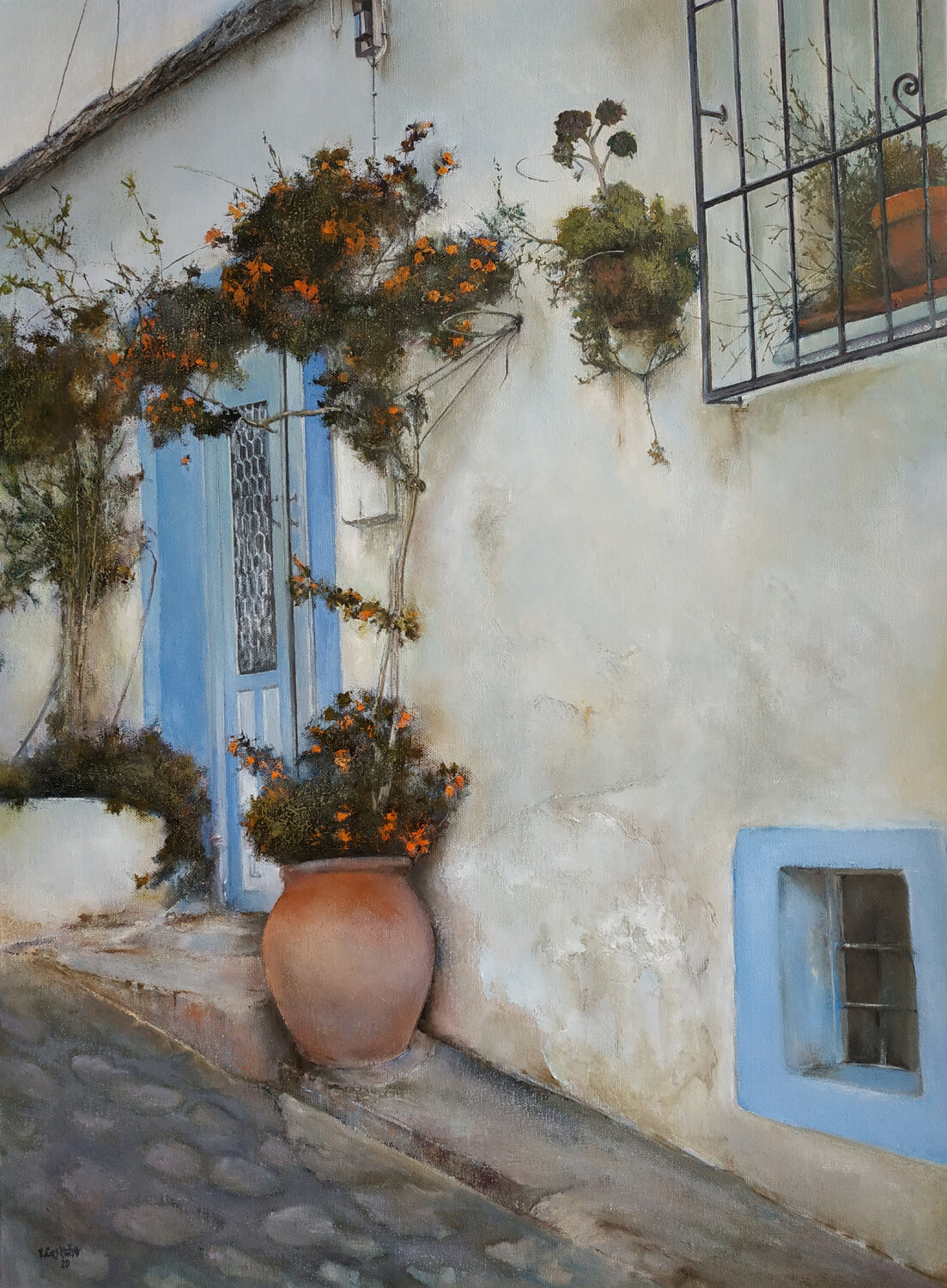 Rincón de Mojacar Tomás Castaño Original painting for sale