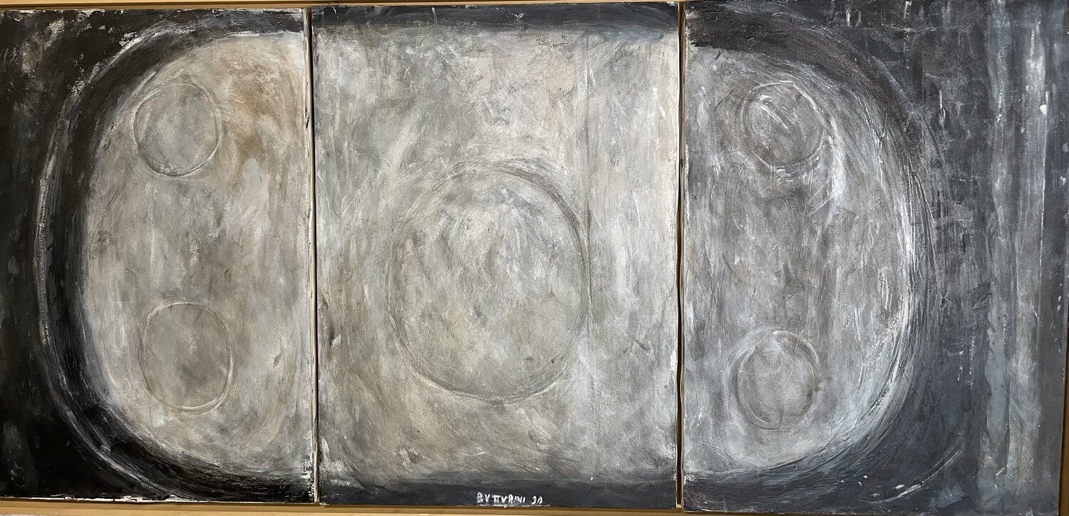 Disegni sul ghiaccio Simone Butturini Original painting for sale