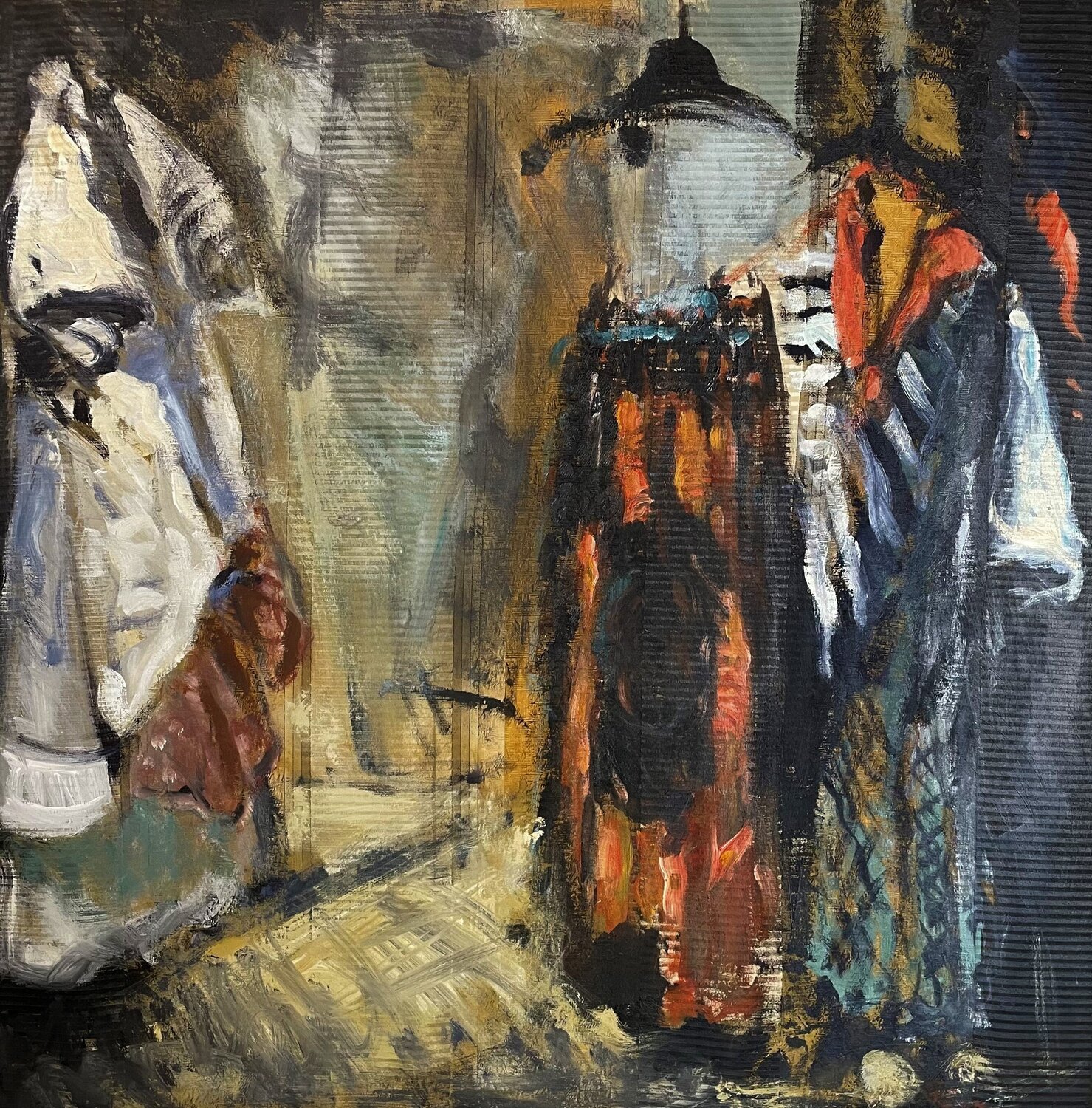 Vintage Simone Butturini Original painting for sale