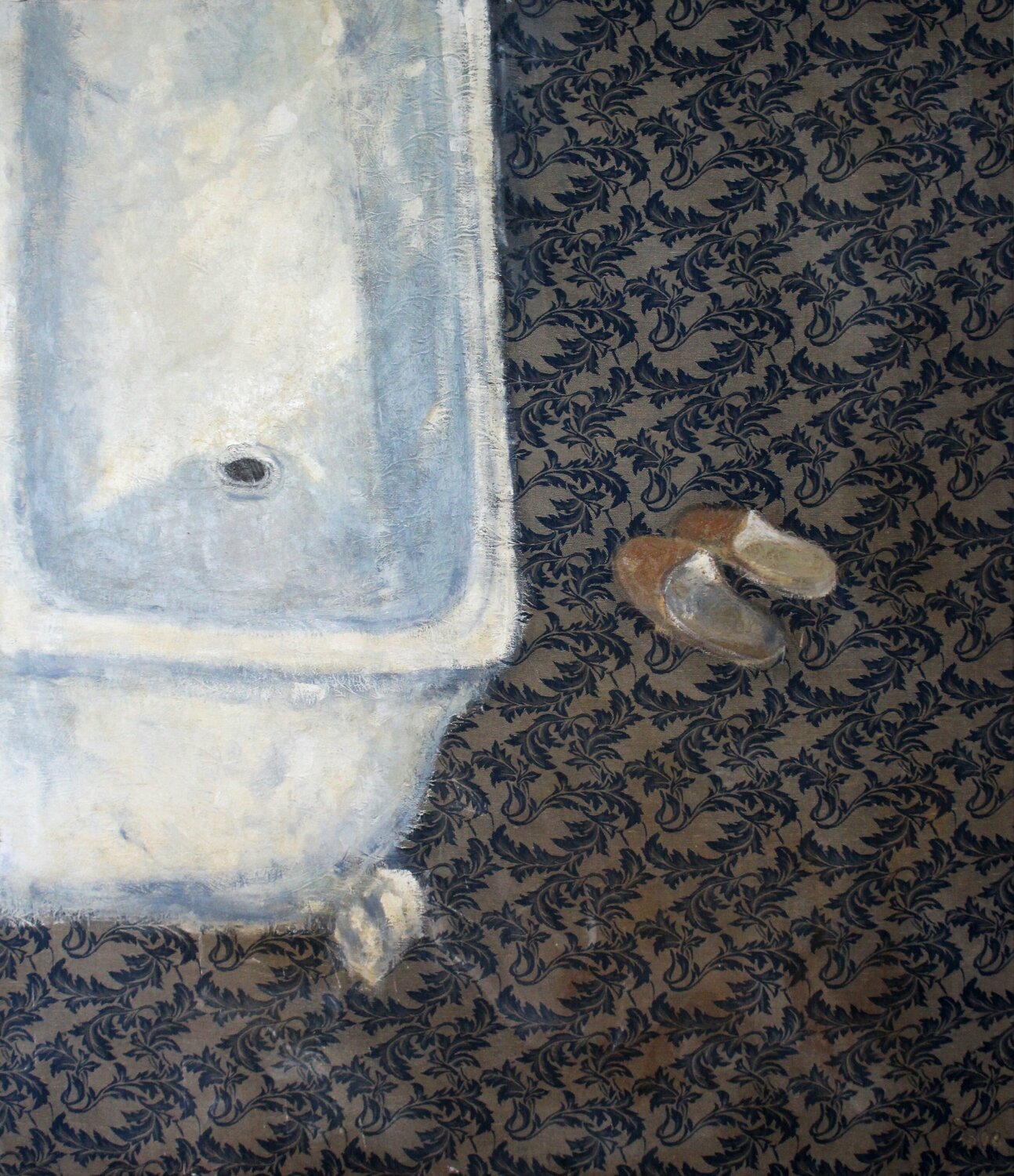 Le mie ciabatte Simone Butturini Original painting for sale