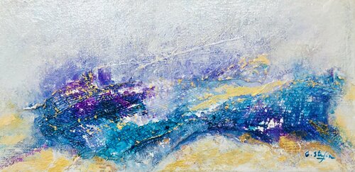 Symphonie de couleurs IV  |   Colour Symphony IV by Cristina Stefan, Painting for Sale on Select