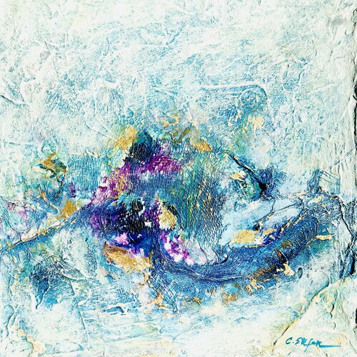 Symphonie de couleurs V  |   Color Symphony V by Cristina Stefan, Painting for Sale on Select