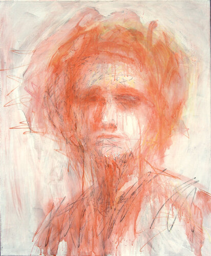 L'homme orange . von Anne Iris, Malerei kaufen auf Select