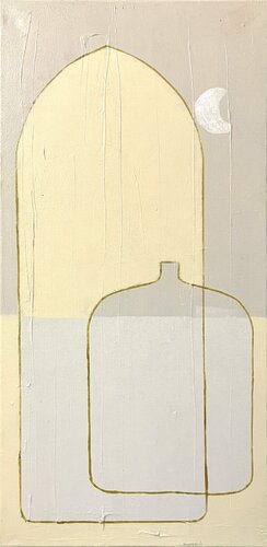 Compo Bottles 19 von Anne Iris, Malerei kaufen auf Select