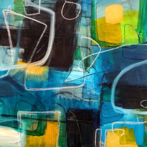 Still water by Thia Path, Painting for Sale on Select