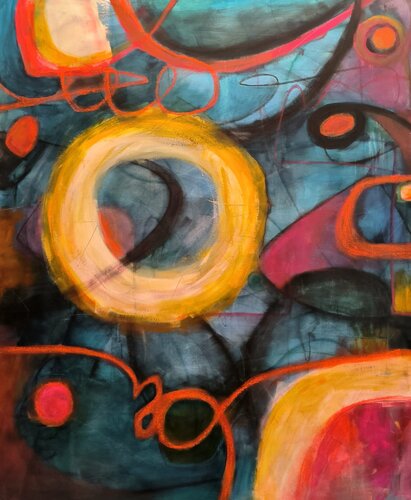 Expanding core by Thia Path, Painting for Sale on Select