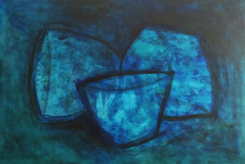 My Blue by Thia Path, Painting for Sale on Select