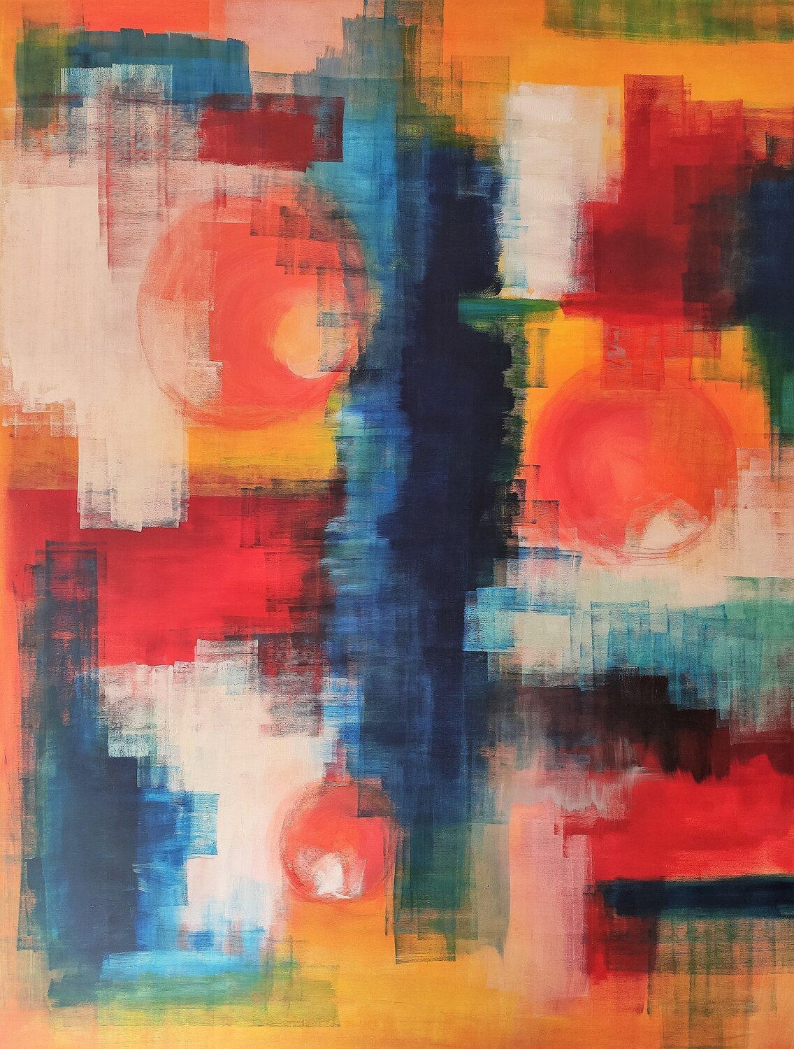 Threee Thia Path Original painting for sale