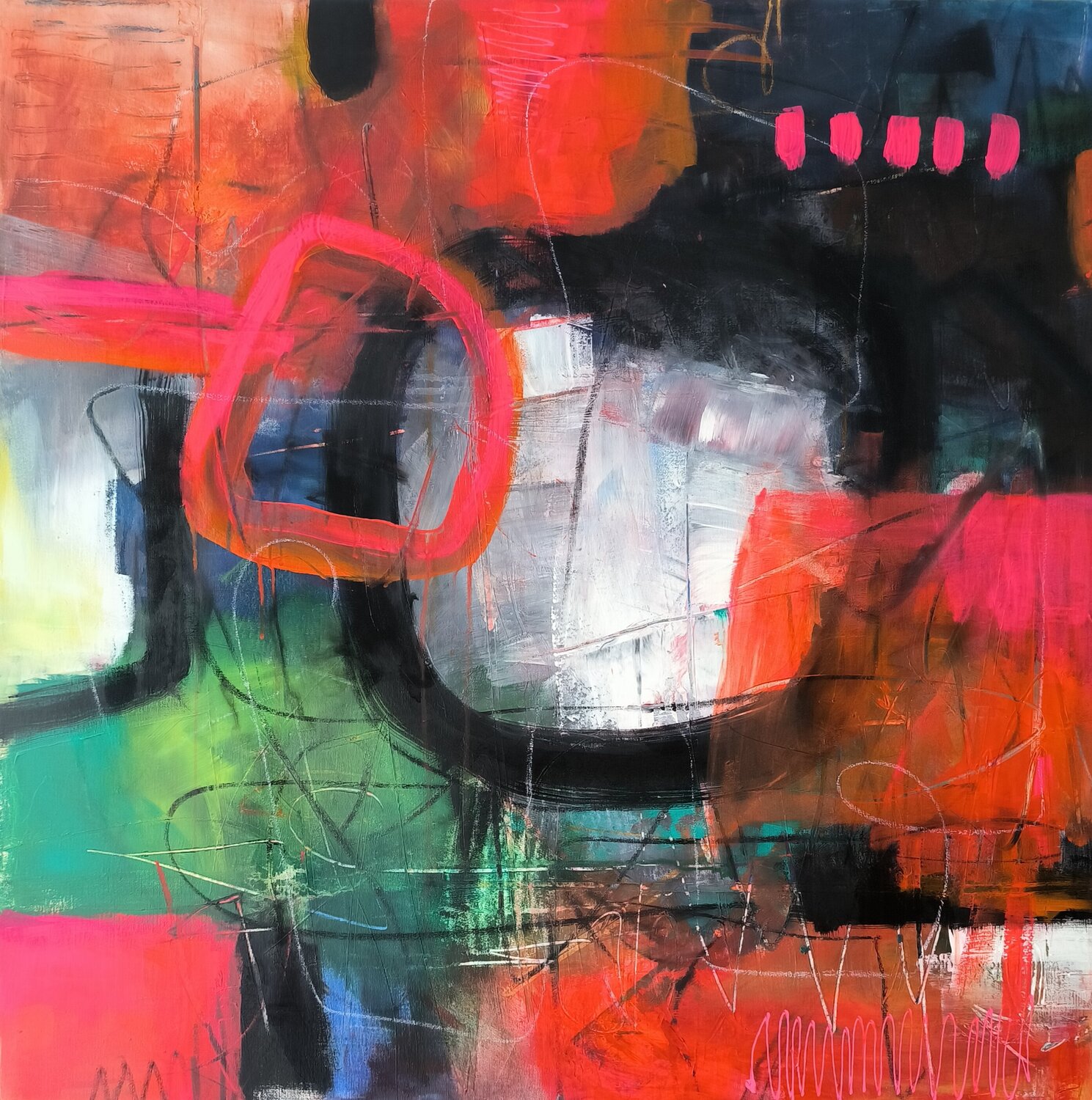 I see the light Thia Path Original painting for sale
