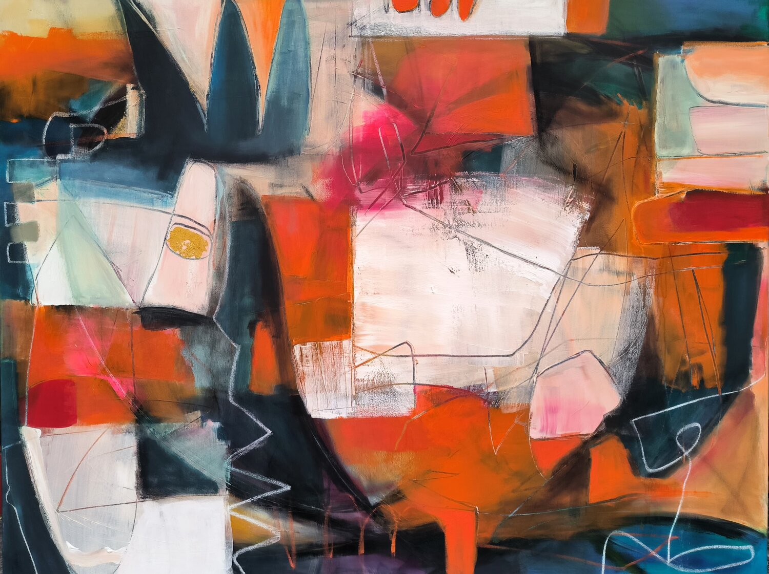 Orizzonti mobili Thia Path Original painting for sale