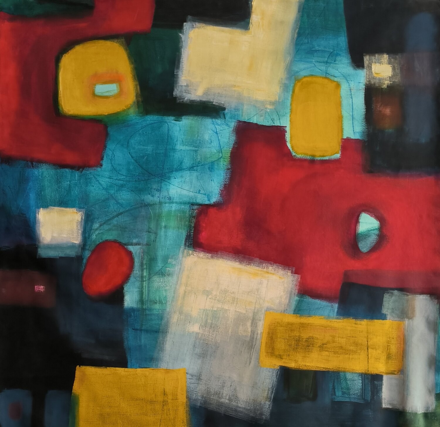 Varco tellurico Thia Path Original painting for sale