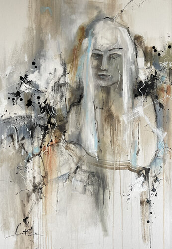 Lost in a City by Sophia Rodionov, Painting for Sale on Select
