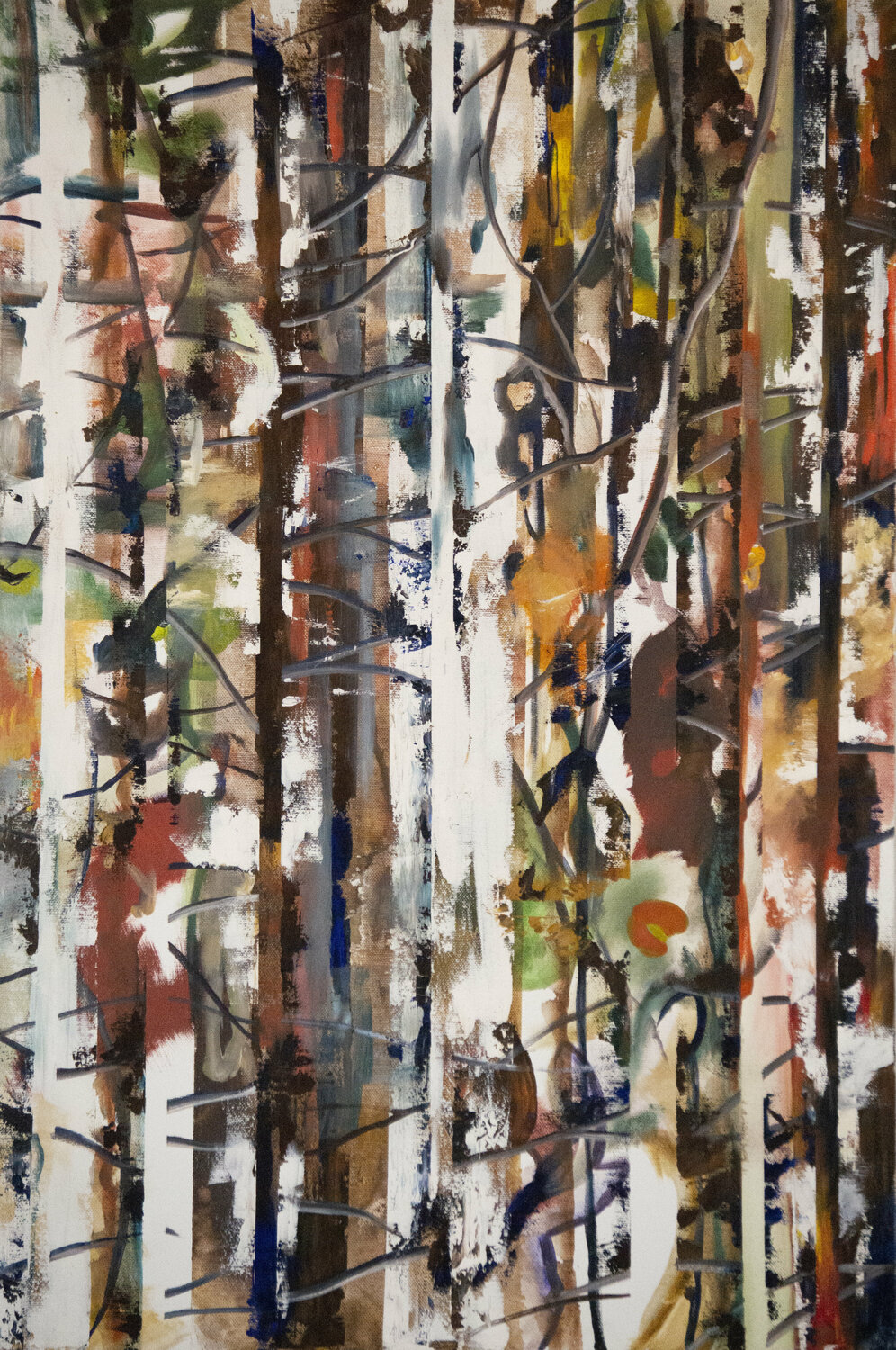 Woods n.8 Sophia Rodionov Original painting for sale