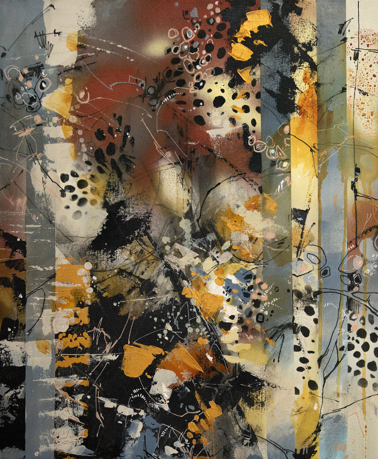 Woods 2022 Sophia Rodionov Original painting for sale