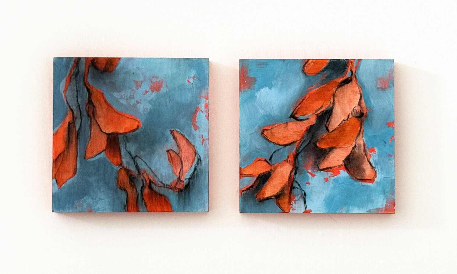 Inner Fire n.2 Sophia Rodionov Original painting for sale