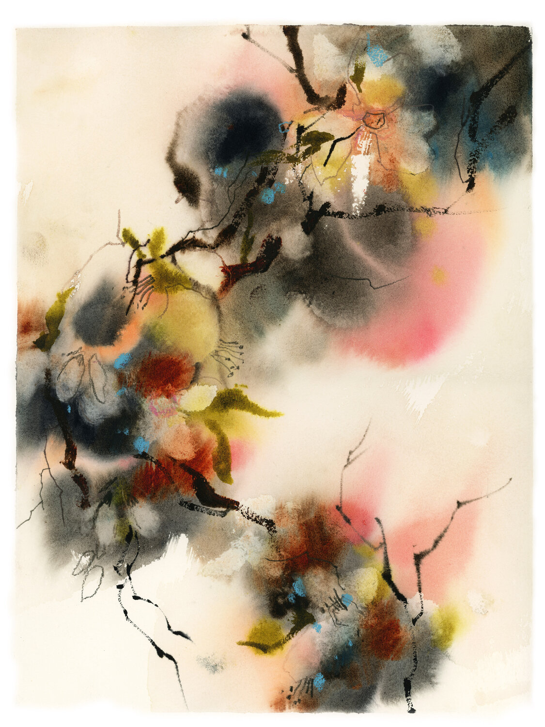 Botanical Flow Sophia Rodionov Original painting for sale