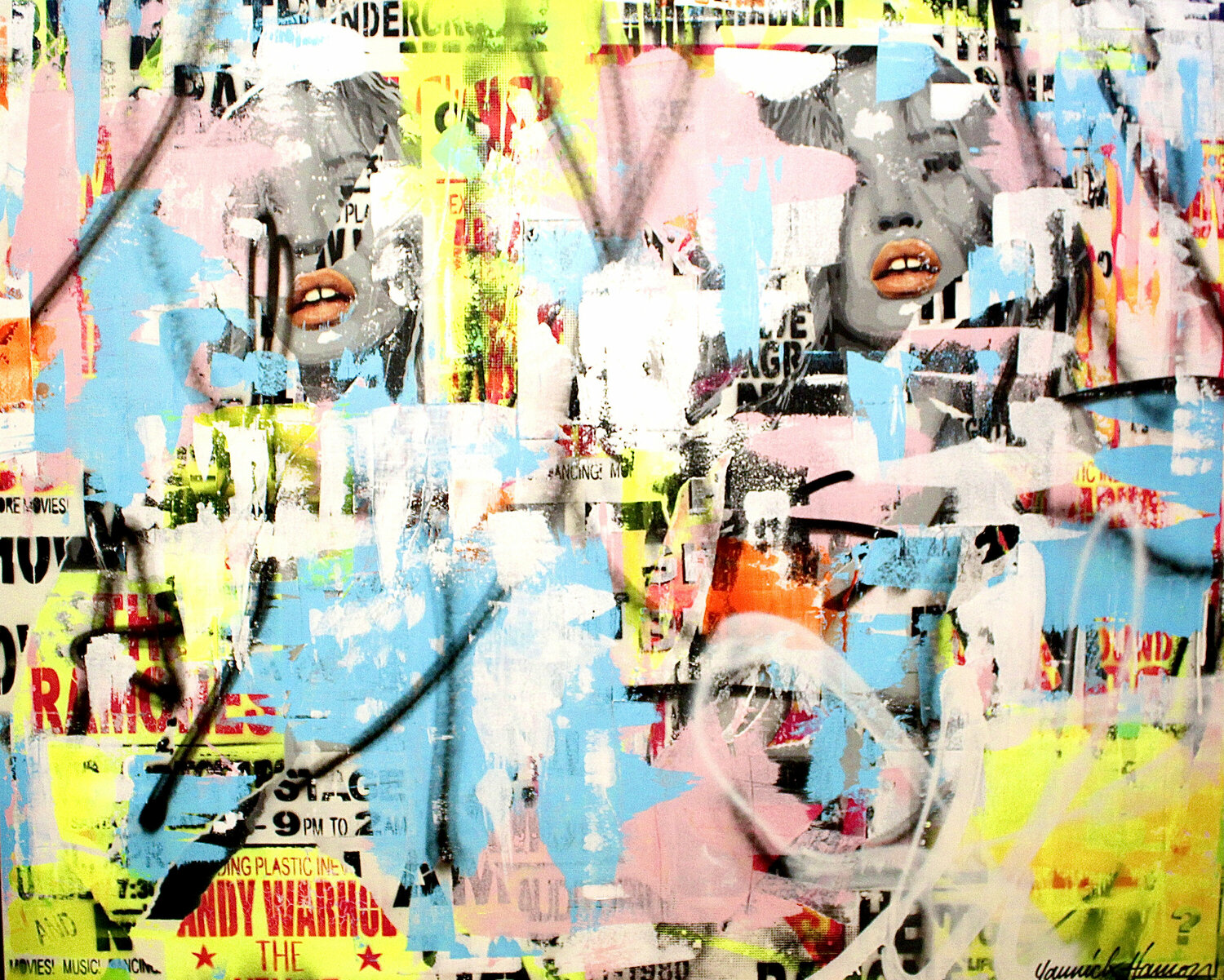 Unknown 2 Yannick Hamon Original painting for sale