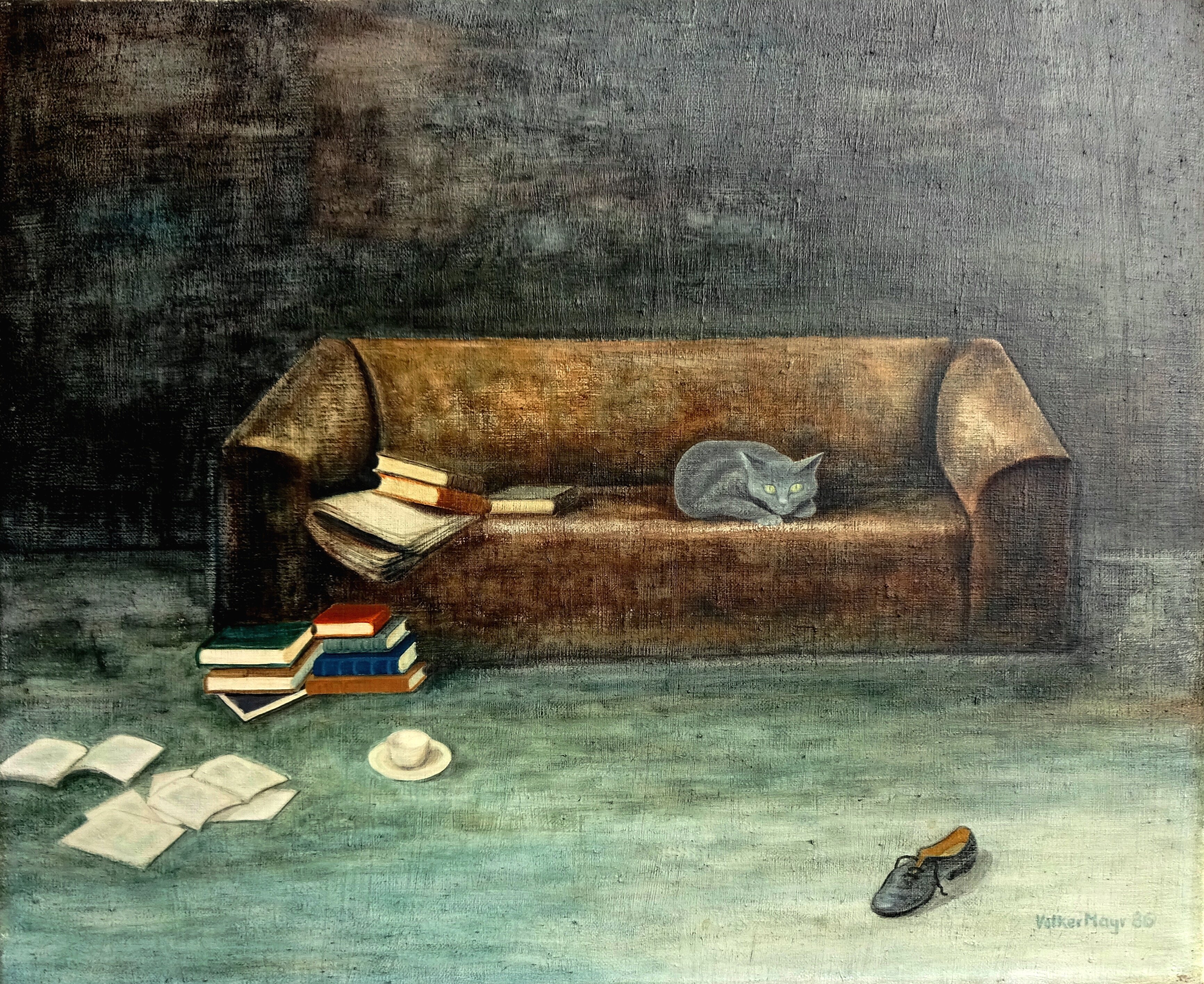 Cat on the Couch
