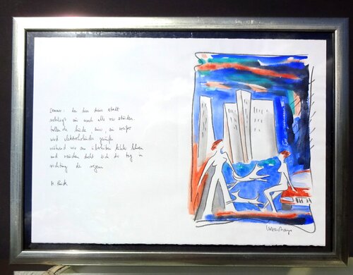"Sommer" - Poesie und Malerei by Volker Mayr, Painting for Sale on Select