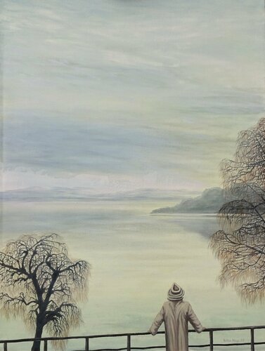 Silence - Lost And Found No.1 by Volker Mayr, Painting for Sale on Select