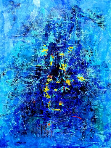 Space Patrol No. 1 by Volker Mayr, Painting for Sale on Select