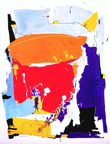 Positive Thinking by Volker Mayr, Painting for Sale on Select