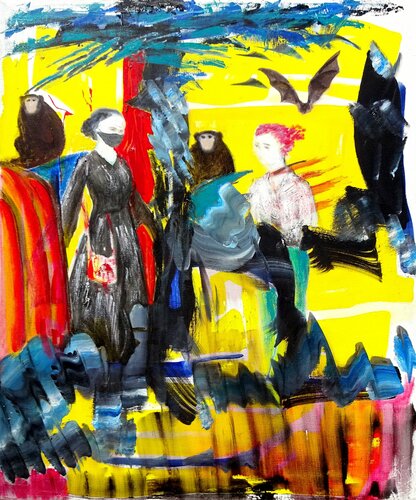 Paradise Lost Once More by Volker Mayr, Painting for Sale on Select