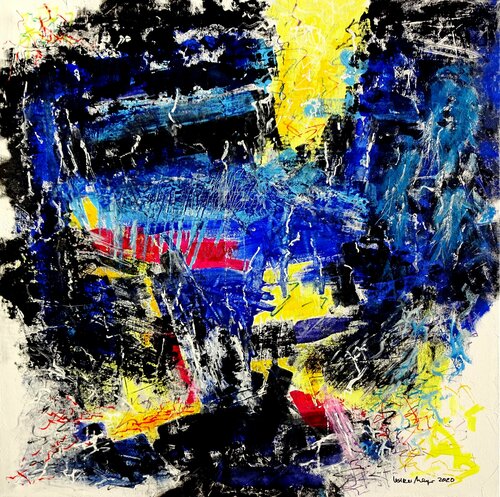 "Grace Under Pressure" (Hemingway) by Volker Mayr, Painting for Sale on Select