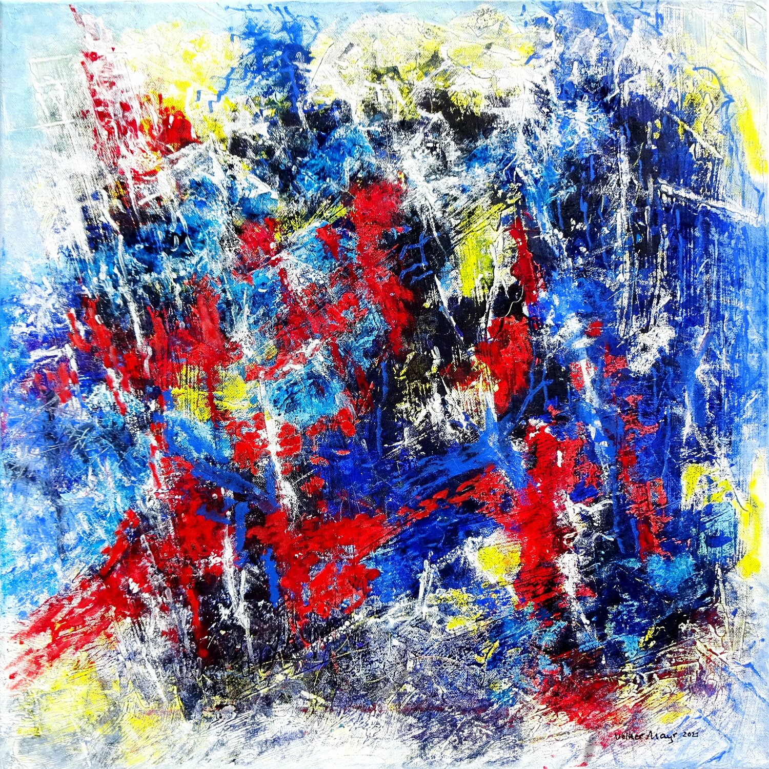 Jam Session Volker Mayr Original painting for sale