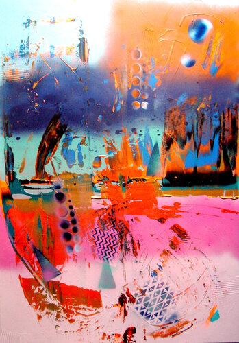 Nouveau monde by Elle BORY, Painting for Sale on Select