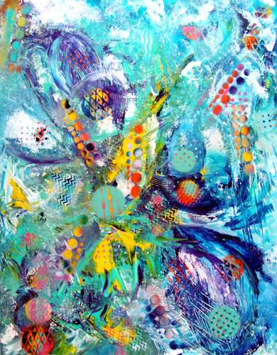 Mariposa by Elle BORY, Painting for Sale on Select