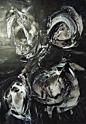 Darkness by Elle BORY, Painting for Sale on Select