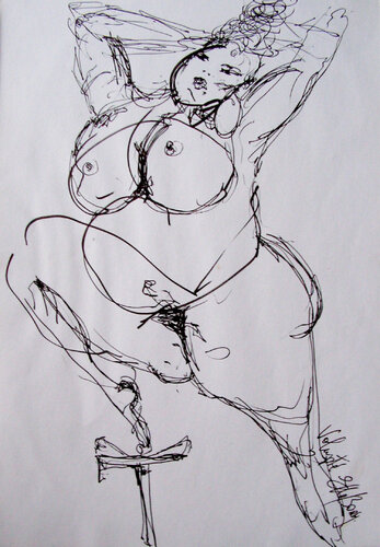 Volupté by Elle BORY, Drawing for Sale on Select