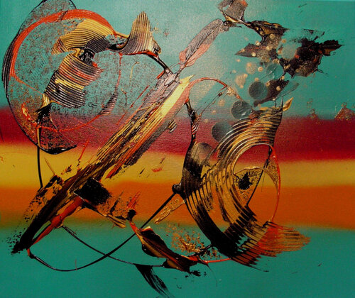 Sidéral by Elle BORY, Painting for Sale on Select