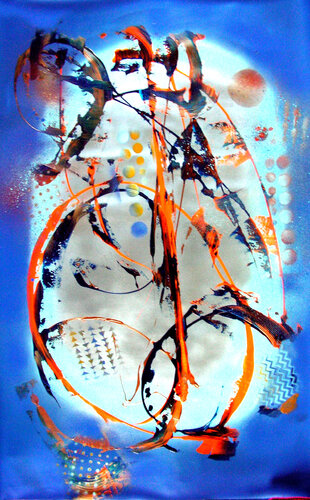 Sylphide by Elle BORY, Painting for Sale on Select
