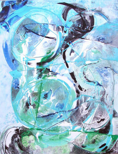 Mercure by Elle BORY, Painting for Sale on Select