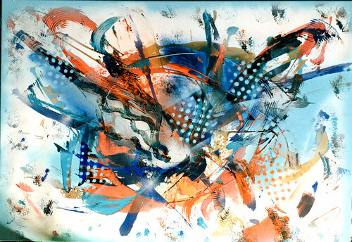 Métal Monde by Elle BORY, Painting for Sale on Select